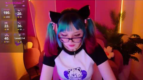 Snapshot of 666_marshmallow chatting on October 25, 5:48 am Marsi online show from October 25, 5:48 am