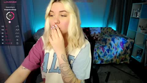 Snapshot of _blonde_barbie_ chatting on January 19, 7:46 am Elizabeth online show from January 19, 7:46 am