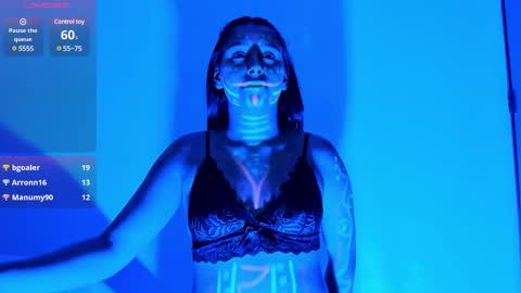 Snapshot of _karla_brunette_ chatting on January 16, 7:20 pm Amanda online show from January 16, 7:20 pm