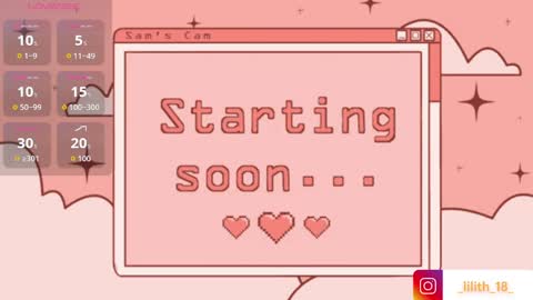 Snapshot of _lilith_18_ chatting on May 29, 7:01 pm Lili online show from May 29, 7:01 pm
