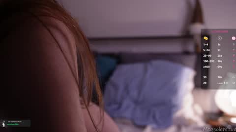 Snapshot of _meg chatting on January 27, 8:07 am Meg online show from January 27, 8:07 am