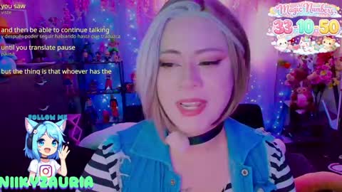 Snapshot of _niiky chatting on May 29, 5:33 pm niiky online show from May 29, 5:33 pm