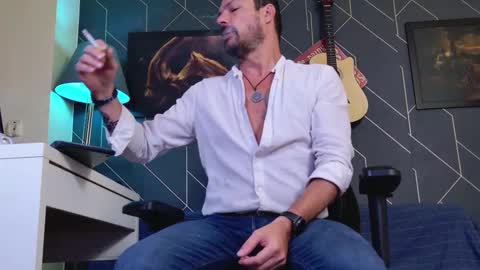 Snapshot of aaronbomer chatting on February 22, 2:02 am Aaron online show from February 22, 2:02 am