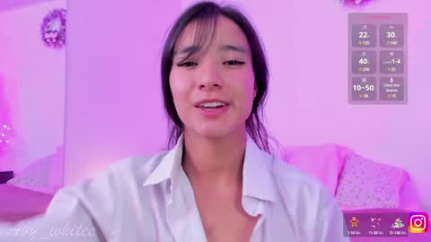 Snapshot of aby_whitee chatting on December 20, 6:02 pm   Aby   online show from December 20, 6:02 pm