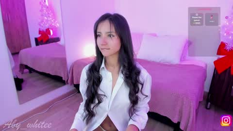 Snapshot of aby_whitee chatting on January 8, 4:55 am   Aby   online show from January 8, 4:55 am
