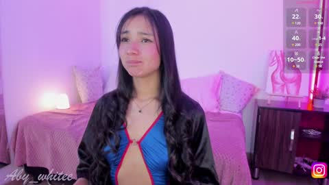 Snapshot of aby_whitee chatting on January 28, 1:50 am   Aby   online show from January 28, 1:50 am