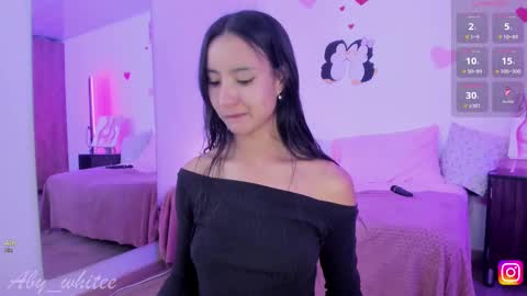 Snapshot of aby_whitee chatting on February 22, 4:40 am   Aby   online show from February 22, 4:40 am