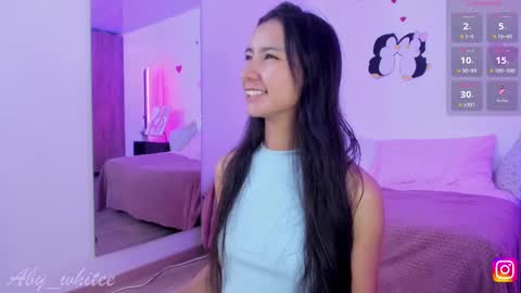Snapshot of aby_whitee chatting on March 1, 3:21 am   Aby   online show from March 1, 3:21 am