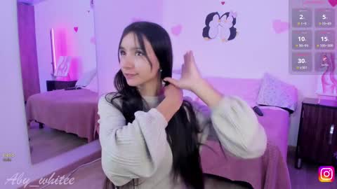 Snapshot of aby_whitee chatting on March 4, 5:21 am   Aby   online show from March 4, 5:21 am