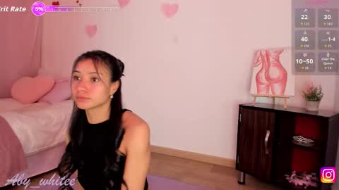Snapshot of aby_whitee chatting on October 7, 4:09 am   Aby   online show from October 7, 4:09 am