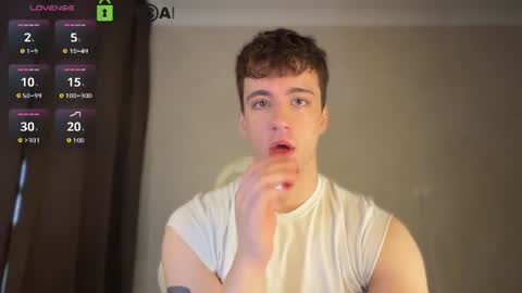 Snapshot of adampolerno chatting on June 30, 10:27 am Hi Im Adam Glad to see u here 3 And its my first day online show from June 30, 10:27 am