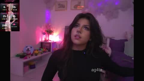 Snapshot of ag4ta_ chatting on June 10, 1:50 am Agata online show from June 10, 1:50 am