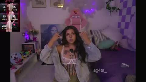 Snapshot of ag4ta_ chatting on June 23, 12:30 am Agata online show from June 23, 12:30 am