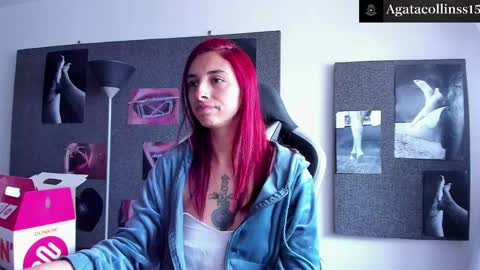 Snapshot of agatacollinsss chatting on June 6, 2:33 pm Agata Collinss online show from June 6, 2:33 pm