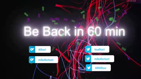 Snapshot of al_miko chatting on December 6, 12:45 am Al Fox Miko Fortuni online show from December 6, 12:45 am