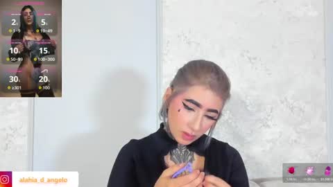 Snapshot of alahia_dangelo_ chatting on June 12, 5:56 pm ALAHIA online show from June 12, 5:56 pm