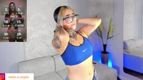 Snapshot of alahia_dangelo_ chatting on July 14, 5:51 pm ALAHIA online show from July 14, 5:51 pm