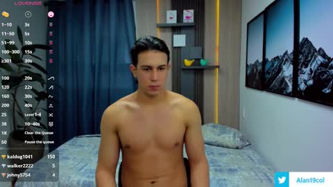 Snapshot of alan_nd_kevin chatting on March 12, 2:34 pm Alan Kevin can we reach 100 thumbs up please guys online show from March 12, 2:34 pm