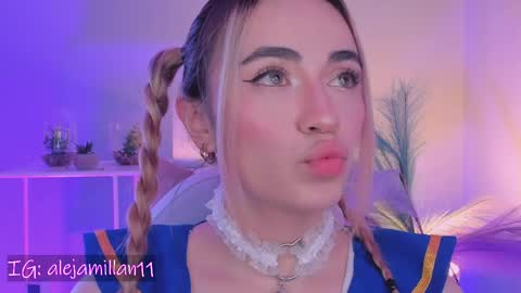 Snapshot of alejamillan1 chatting on May 8, 4:18 am night GTM -5 online show from May 8, 4:18 am