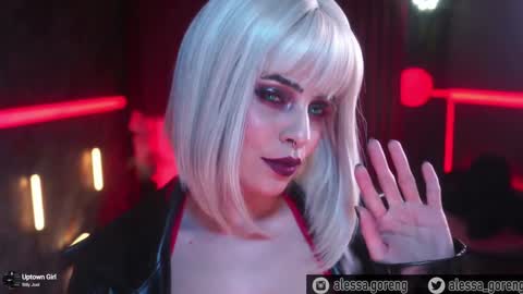 Snapshot of alessa_goreng chatting on December 26, 1:07 am Alessa Goreng online show from December 26, 1:07 am