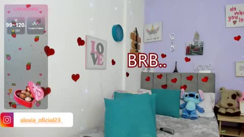 Snapshot of alexia_fit23 chatting on February 15, 4:14 am Alexia online show from February 15, 4:14 am