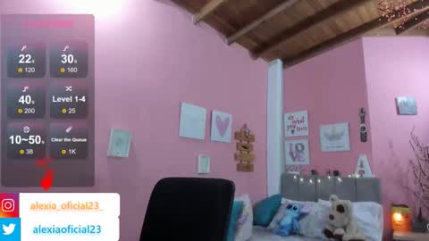 Snapshot of alexia_fit23 chatting on October 17, 5:21 am Alexia online show from October 17, 5:21 am