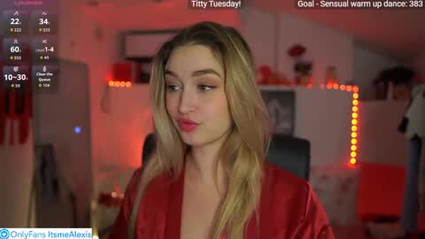 Alexis Texas online show from December 2, 2:56 pm