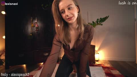 Alexis--  online show from December 3, 9:23 pm