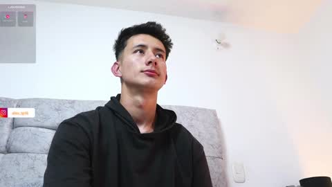 Snapshot of alexxx__01 chatting on January 12, 12:18 am Alex online show from January 12, 12:18 am