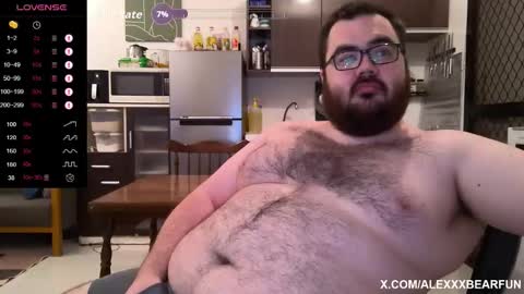 alexxxbear online show from October 12, 10:09 pm