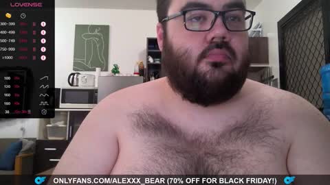 alexxxbear online show from November 30, 12:25 am