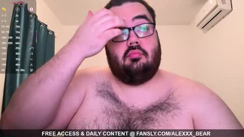 alexxxbear online show from February 9, 6:12 pm