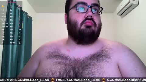 alexxxbear online show from February 19, 11:01 pm