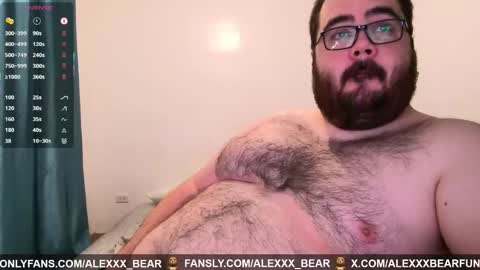 alexxxbear online show from February 20, 10:10 pm