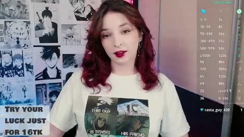 Snapshot of aliceriddle1 chatting on March 1, 4:37 am aliceriddle1 online show from March 1, 4:37 am