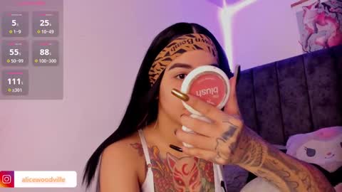 Snapshot of alicewoodville chatting on February 12, 3:05 pm Alice online show from February 12, 3:05 pm