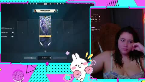 Snapshot of alison_gamer chatting on June 6, 6:45 pm Alison online show from June 6, 6:45 pm