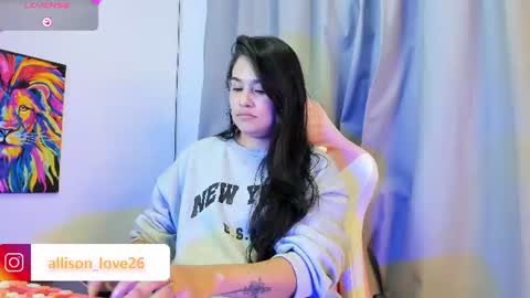 allison online show from August 7, 1:18 am