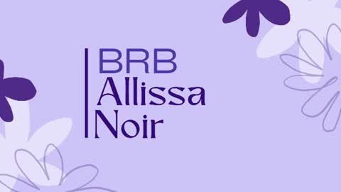 Snapshot of allissa_noir chatting on June 14, 2:20 am Allissa online show from June 14, 2:20 am