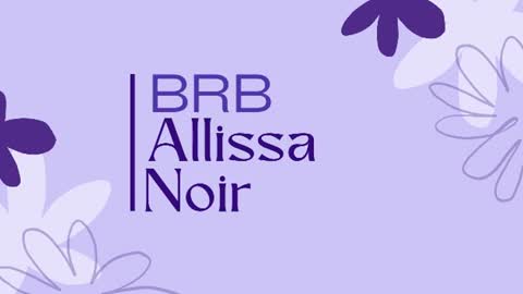 Snapshot of allissa_noir chatting on June 18, 3:18 am Allissa online show from June 18, 3:18 am