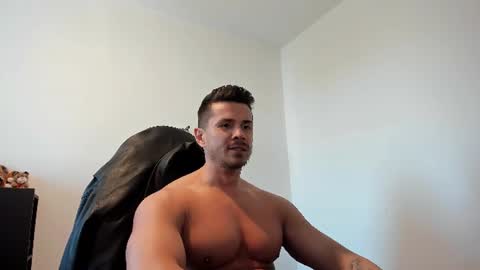Snapshot of alphagodleatherking92 chatting on June 26, 11:14 am LeatherMaster online show from June 26, 11:14 am