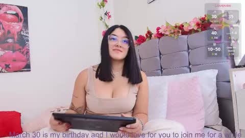 Isabella online show from March 25, 9:10 pm