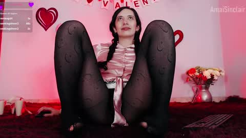 Snapshot of amaisinclair chatting on February 17, 12:05 pm Amai  Sinclair  online show from February 17, 12:05 pm