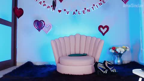 Snapshot of amaisinclair chatting on February 20, 6:06 am Amai  Sinclair  online show from February 20, 6:06 am