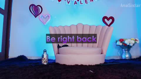 Snapshot of amaisinclair chatting on February 20, 9:11 am Amai  Sinclair  online show from February 20, 9:11 am
