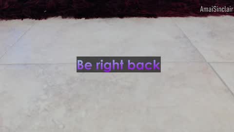 Snapshot of amaisinclair chatting on September 12, 6:02 am Amai  Sinclair  online show from September 12, 6:02 am