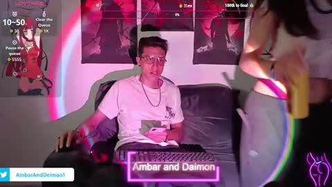 AMBAR AND DAIMON online show from September 16, 9:54 am