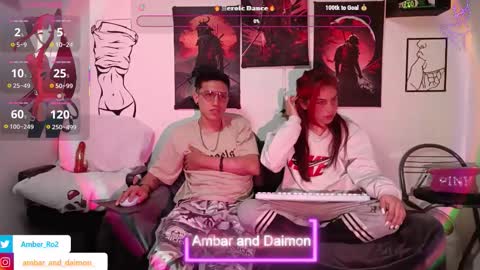 AMBAR AND DAIMON online show from September 24, 6:39 am