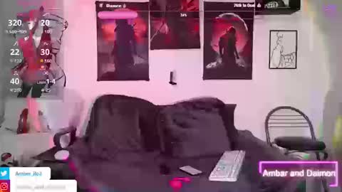 AMBAR AND DAIMON online show from September 24, 10:24 pm