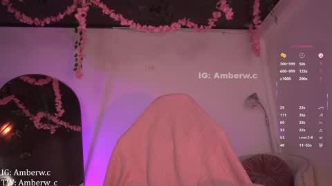 IG - TW Amberw c online show from April 13, 1:00 am